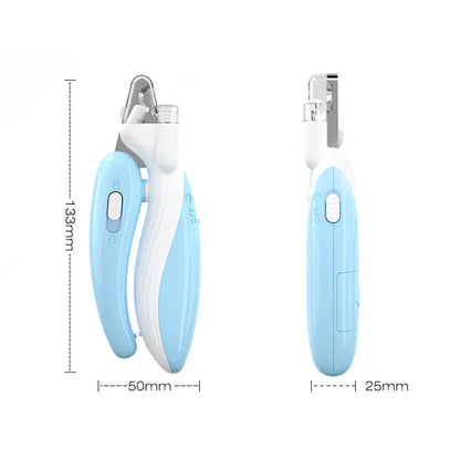 Professional LED Pet Nail Clippers: Ultimate Grooming Scissors for Dogs, Cats, and Small Animals