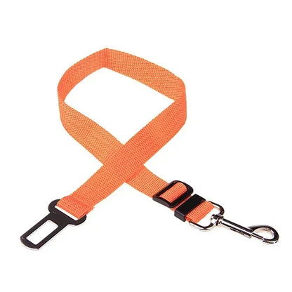 Secure Your Pet's Safety with Our Adjustable Dog and Cat Car Seat Belt - Perfect for Travel!
