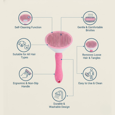 Pet Hair Removal Comb