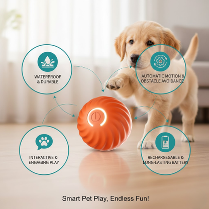 Electronic Bouncing Pet Ball