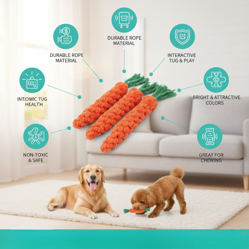 Ultimate Durable Braided Cotton Dog Toy for Endless Fun and Safe Play