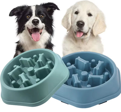 Revolutionary Slow Feeder Dog Bowl: Anti-Choking, Non-Slip Design for Healthy Eating - Perfect for Small to Medium Breeds!