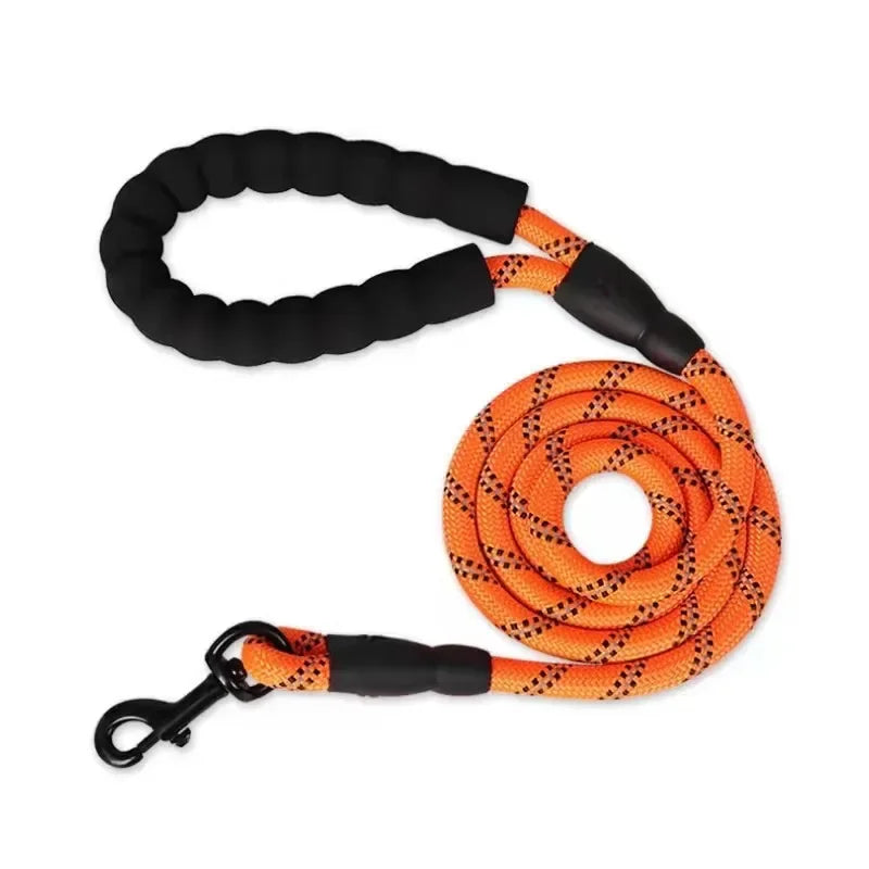 Durable Reflective Dog Leash for All Breeds - Perfect for Big, Small, and Medium Dogs!